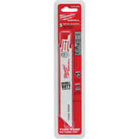Sawzall<sup>®</sup> Metal-Cutting Blade, Bi-Metal, 10 TPI, 6" L x YC632 | Ontario Packaging