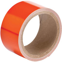 Reflective Marking Tape, 2" x 15', Acrylic, Orange Ontario Packaging