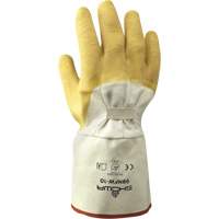 99NFW Heavy-Duty Gloves, 10/Large, Rubber Latex Coating, Cotton Shell Ontario Packaging