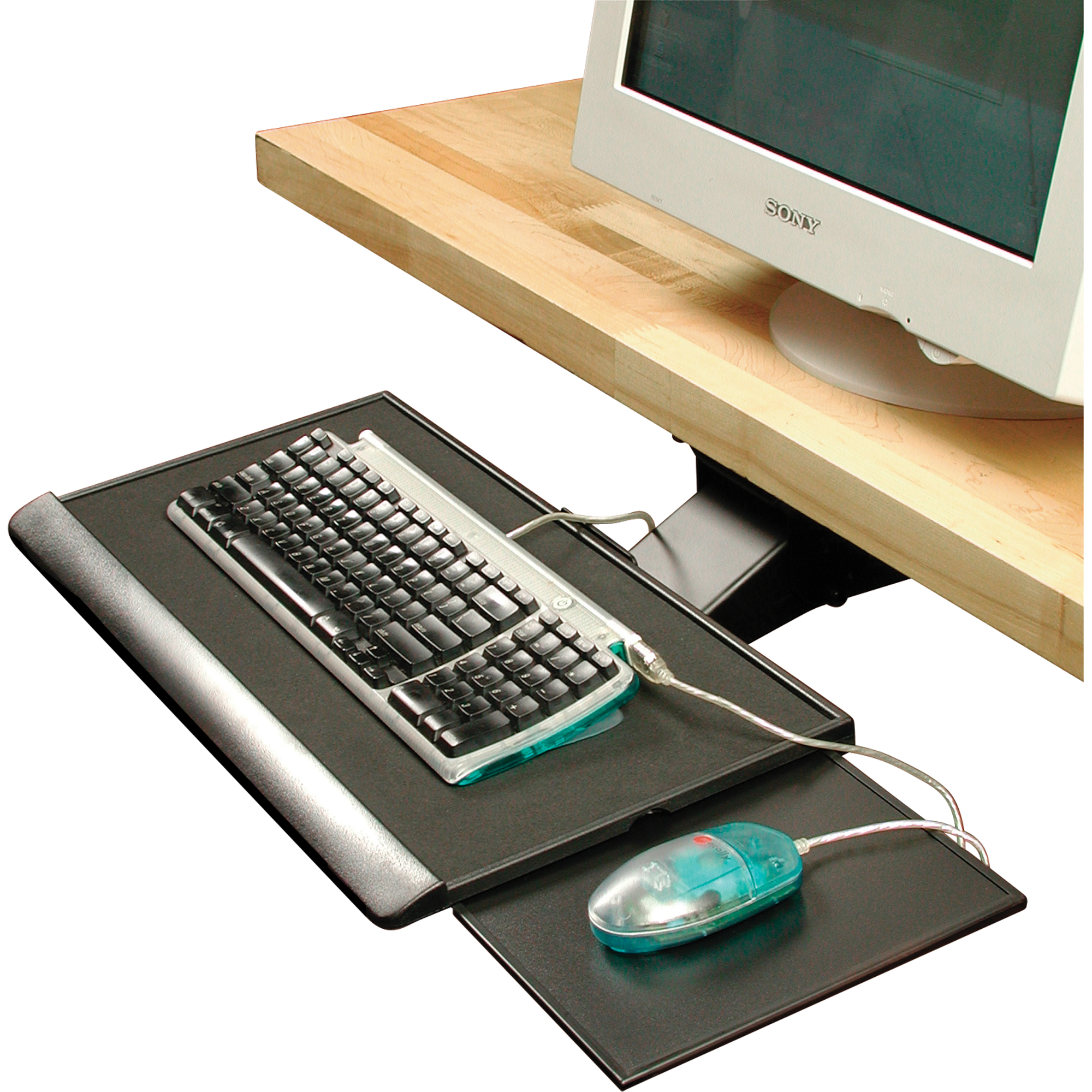 Horizon HeavyDuty Articulating Keyboard Trays With Mouse Platform